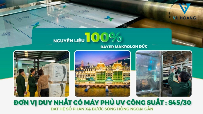 Tấm nhựa đạt chuẩn lấy sáng 4mm